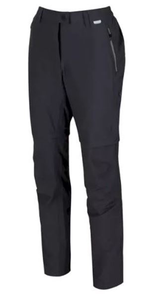 Picture of Womens Highton Zip Off Walking Trousers | Seal Grey